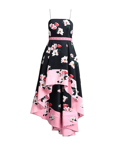 ALICE + OLIVIA Short dress Black 98% Cotton, 2% Elastane