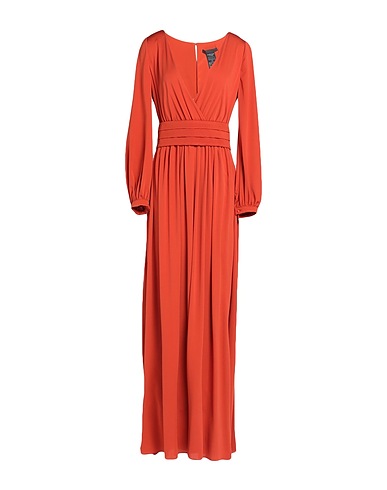 MAX MARA Elegant dress Rust 100% Silk