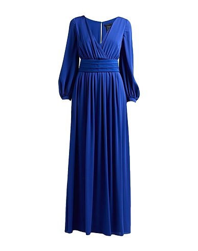 MAX MARA Vestito elegante Blu 100% Seta
