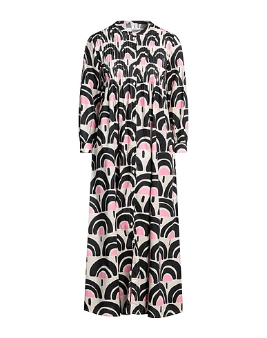 1-ONE Hemdkleid Schwarz 97% Baumwolle, 3% Elastan