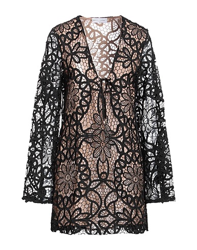 WEILI ZHENG Short dress Black 100% Polyester