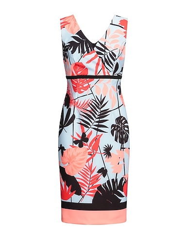 CAMILLA  Milano Midi dress Sky blue 97% Polyester, 3% Elastane