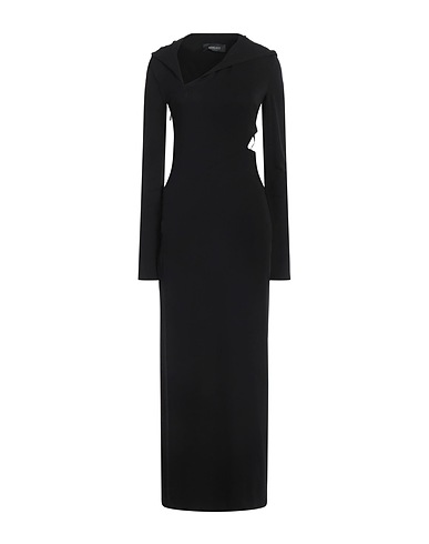 VERSACE Elegant dress Black 95% Viscose, 5% Elastane