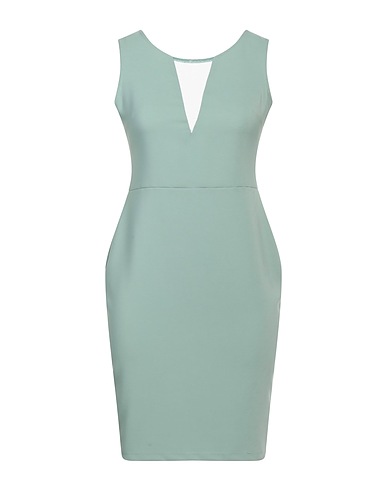 BOUTIQUE de la FEMME Short dress Turquoise 95% Polyester, 5% Elastane