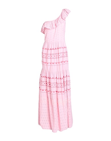 TOY G. Long dress Pink 95% Cotton, 5% Nylon