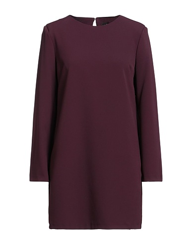 ICONA by KAOS Short dress Plum 96% Polyester, 4% Elastane