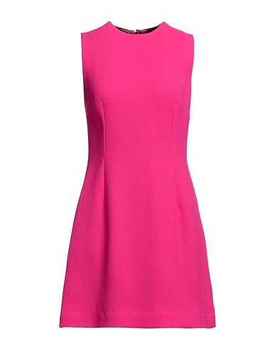 DOLCE&GABBANA Short dress Fuchsia 100% Wool
