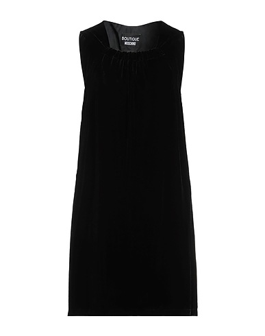 BOUTIQUE MOSCHINO Vestito corto Nero 82% Viscosa, 18% Seta
