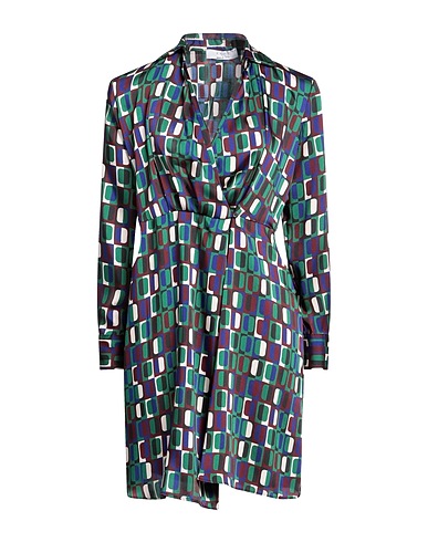 KAOS Shirt dress Green 100% Polyester