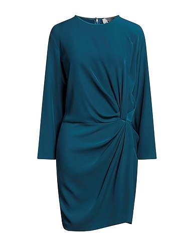8PM Short dress Deep teal 96% Polyester, 4% Elastane