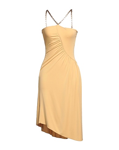 PINKO Midi dress Camel 96% Viscose, 4% Elastane