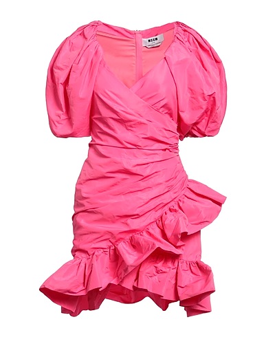 MSGM Short dress Fuchsia 100% Polyester