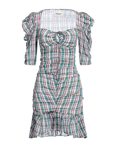 MARANT ÉTOILE Robe courte Vert pétrole 100% Coton