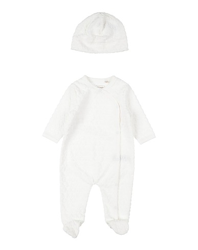 MICHAEL KORS KIDS Set baby Bianco 67% Cotone, 33% Poliestere