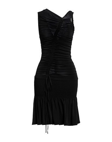 N°21 Vestito corto Nero 72% Viscosa, 22% Poliestere, 6% Elastan