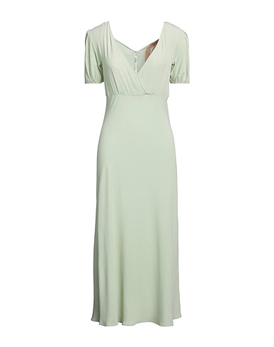 N°21 Long dress Light green 69% Acetate, 31% Silk