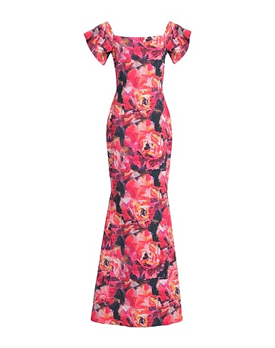 CHIARA BONI LA PETITE ROBE Long dress Fuchsia 72% Polyamide, 28% Elastane