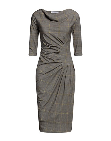 CHIARA BONI LA PETITE ROBE Midi dress Grey 72% Polyamide, 28% Elastane