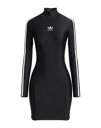 BALENCIAGA x ADIDAS ORIGINALS Короткое платье Чёрный 80% Полиамид, 20% Эластан