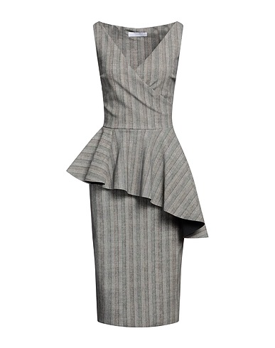 CHIARA BONI LA PETITE ROBE Midi dress Grey 72% Polyamide, 28% Elastane