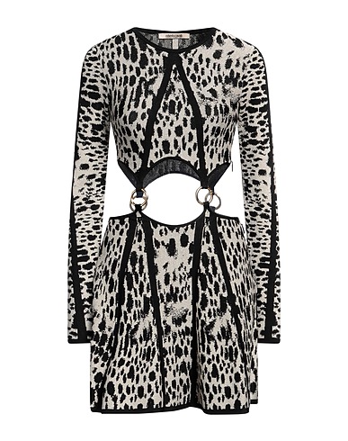 ROBERTO CAVALLI Short dress 86% Viscose, 8% Metallic fiber, 6% Polyester