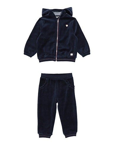 CARRÉMENT BEAU Baby co-ord  Midnight blue 75% Organic cotton, 25% Polyester, Elastane, Metallic fiber