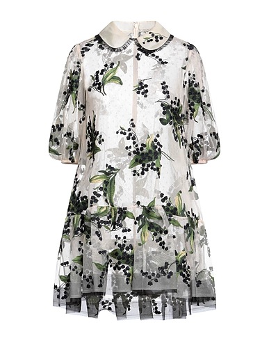 REDValentino Short dress Ivory 100% Polyamide, Silk