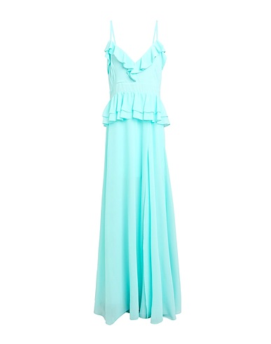 GATTINONI Vestito lungo Turchese 100% Poliestere