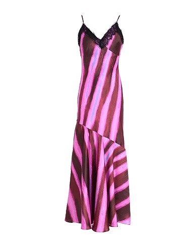 TOPSHOP Vestito lungo Fucsia 100% Poliestere
