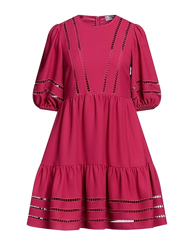 REDValentino Minivestido Magenta 100% Poliéster