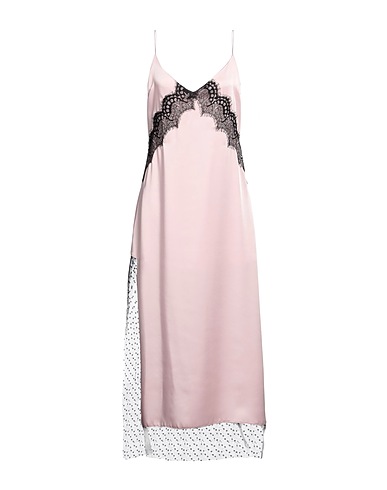 REDValentino Long dress Blush 100% Polyester, Polyamide