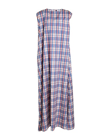 VETEMENTS Langes Kleid Off white 100% Baumwolle