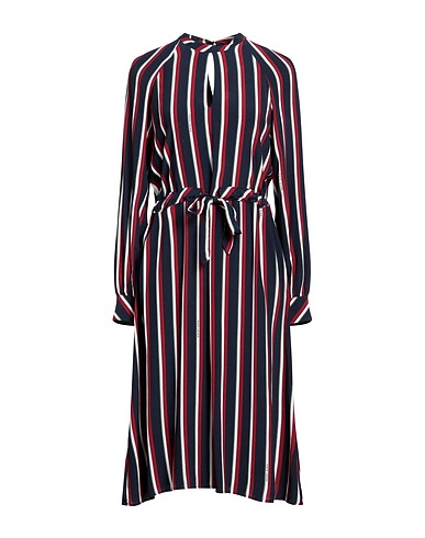 PEPE JEANS Midi dress Midnight blue 100% Viscose