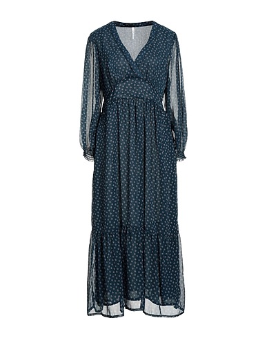 PEPE JEANS Midi-Kleid Marineblau 100% Polyester