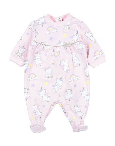 CHICCO Baby jumpsuit  Light pink 95% Cotton, 5% Elastane