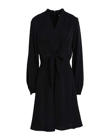 DKNY Midi dress Black 100% Polyester
