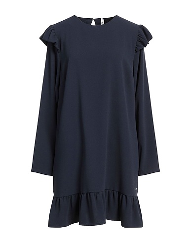 PEPE JEANS Kurzes Kleid Marineblau 100% Polyester
