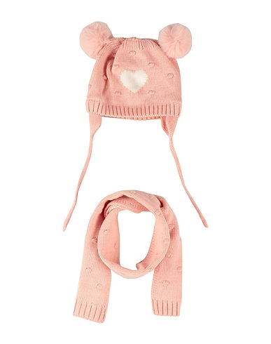 CHICCO Set baby Rosa chiaro 30% Poliammide, 30% Poliestere, 20% Viscosa, 10% Acrilico, 10% Lana