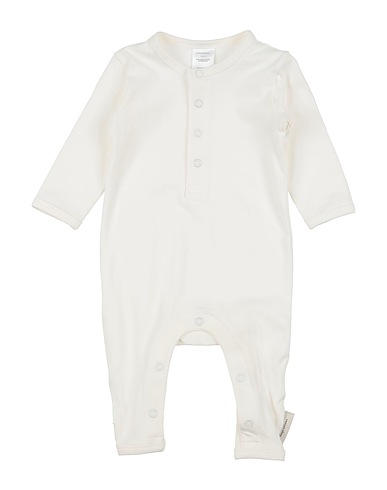 TINYCOTTONS Baby jumpsuit  Cream 92% Organic cotton, 8% Elastane