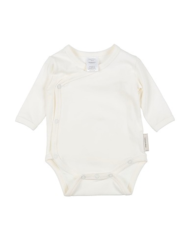 TINYCOTTONS Baby jumpsuit  Cream 92% Organic cotton, 8% Elastane