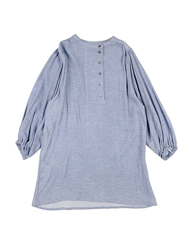 MAAN Dress Light blue 89% Viscose, 11% Wool