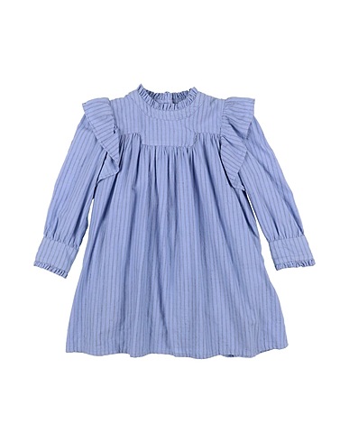 MORLEY Dress Light blue 89% Cotton, 11% Virgin Wool