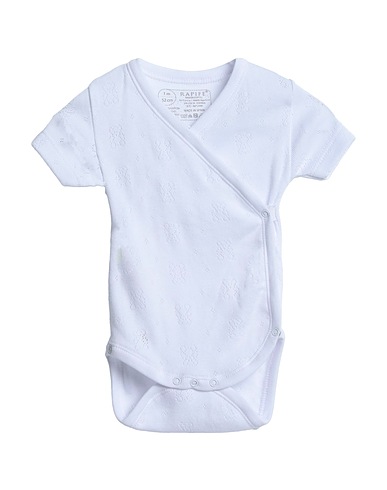 RAPIFE Baby bodysuit White 100% Cotton