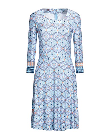 HOPPER Midi dress Sky blue 100% Viscose