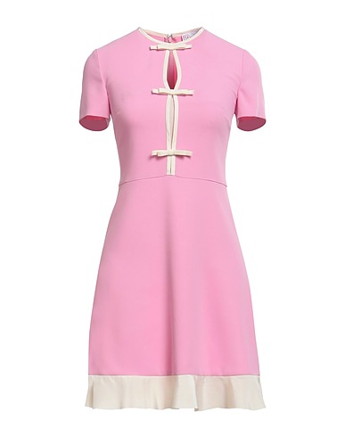 REDValentino Short dress Pink 49% Acetate, 47% Viscose, 4% Elastane