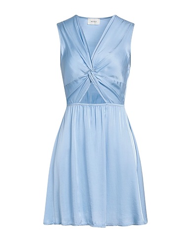 VICOLO Short dress Light blue 100% Viscose