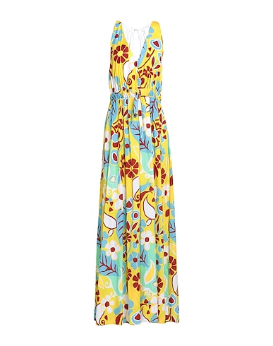 FEDELI Long dress 95% Cotton, 5% Elastane