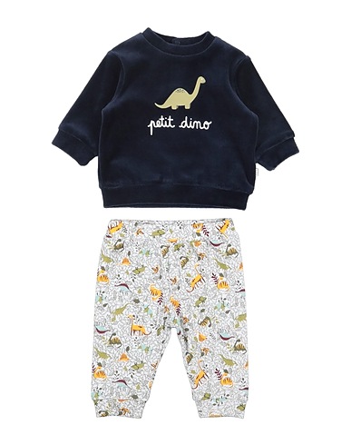 CARRÉMENT BEAU Baby co-ord Midnight blue 75% Organic cotton, 25% Polyester