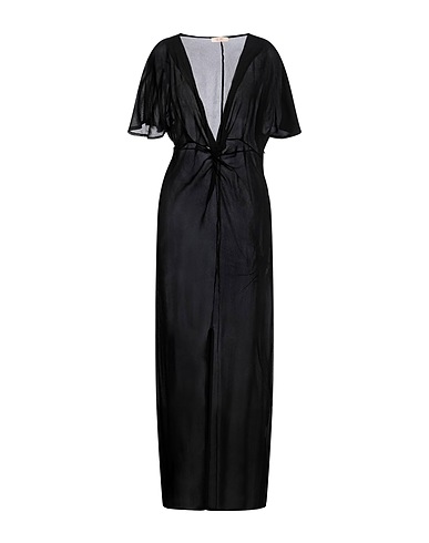 FILBEC Long dress Black 100% Viscose