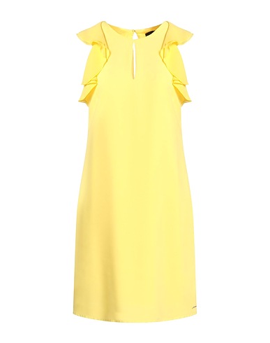 NENETTE Short dress Yellow 100% Polyester